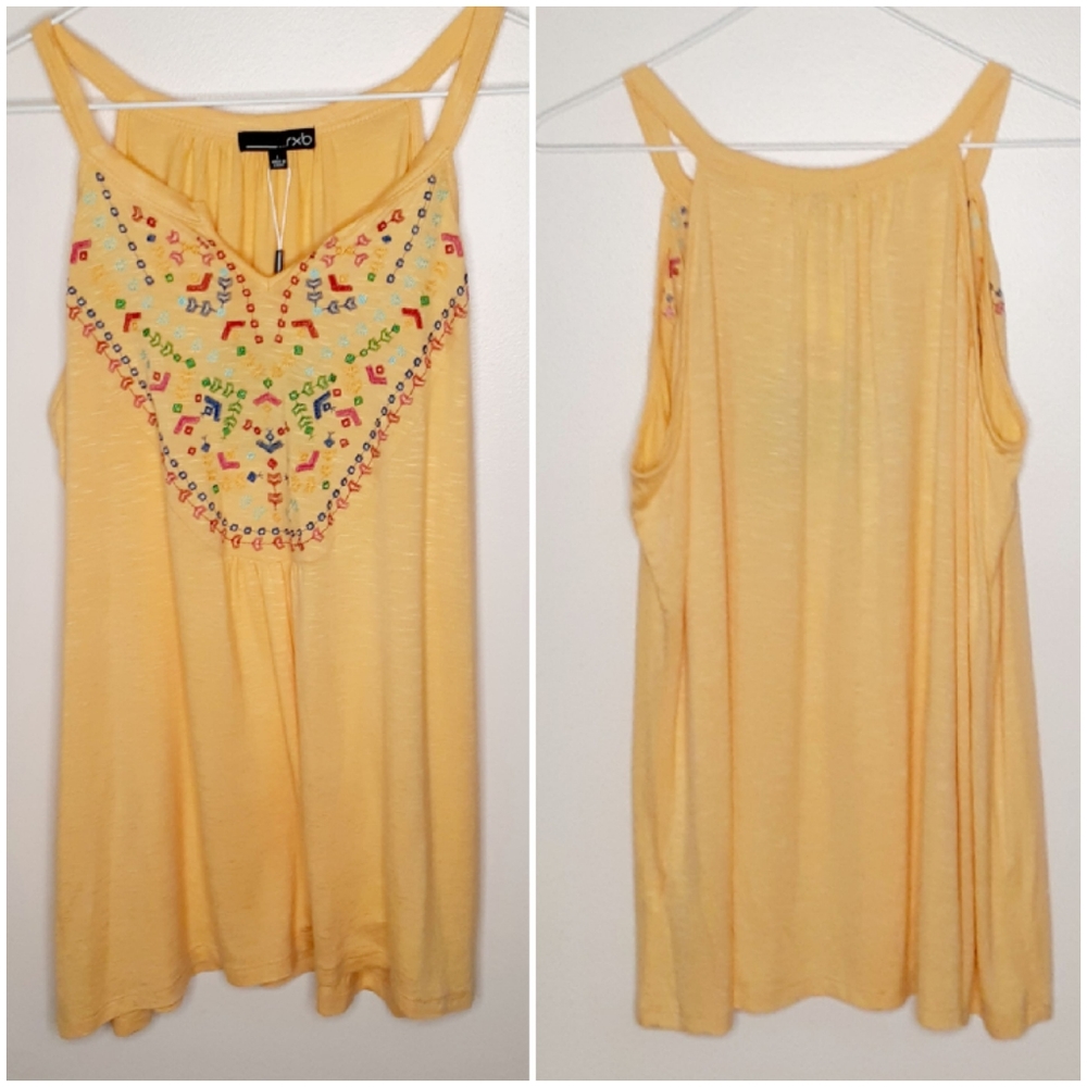 Rxb halter tank top
